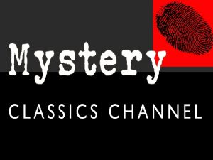 Mystery Classics Channel